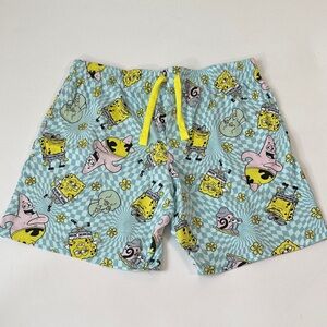 SPONGEBOB MENS AUTHENTIC MERCHANDISE SHORTS